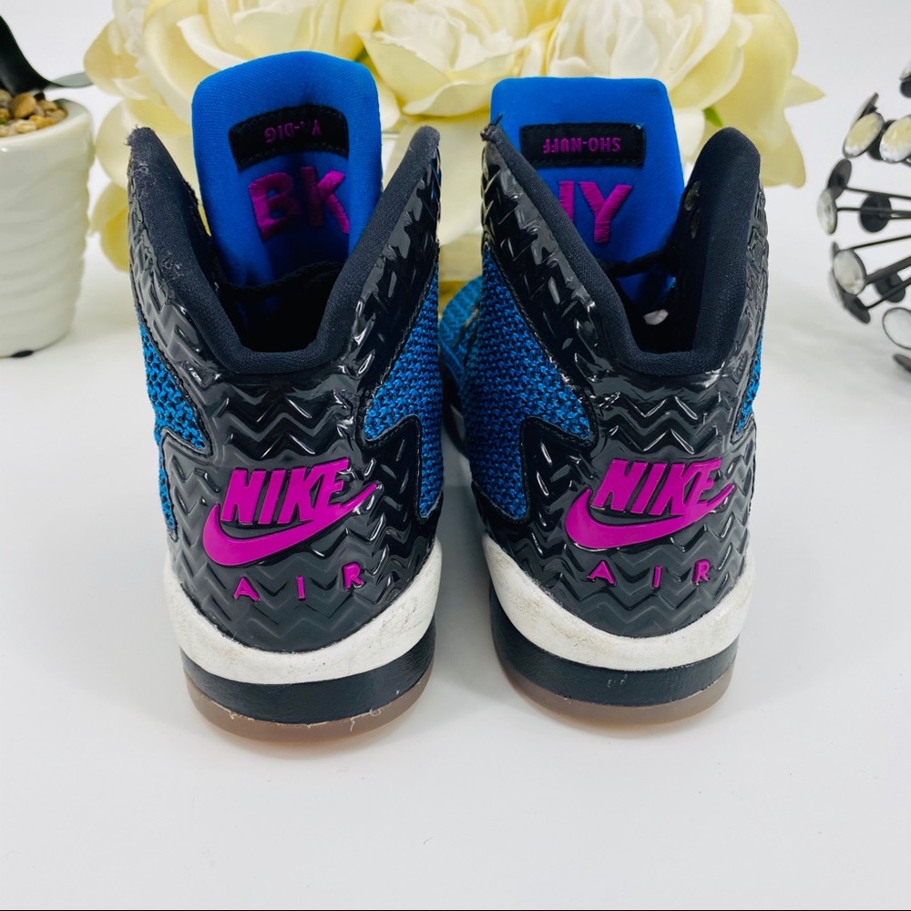 Jordan Sho Nuff Ya Dig BK NY Boys Sneakers - Picture 3 of 8